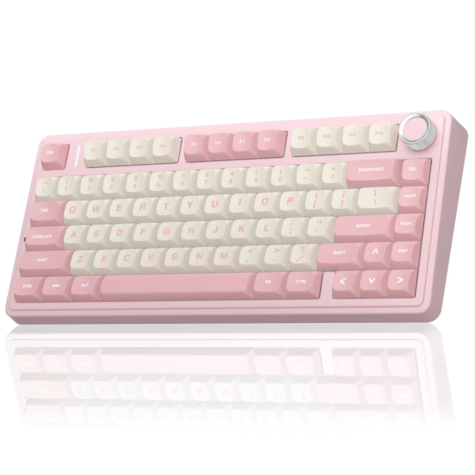 Teclado Mecânico sem Fio AULA F75, Layout 75%, Bluetooth, 2,4Ghz - Para PC e laptop