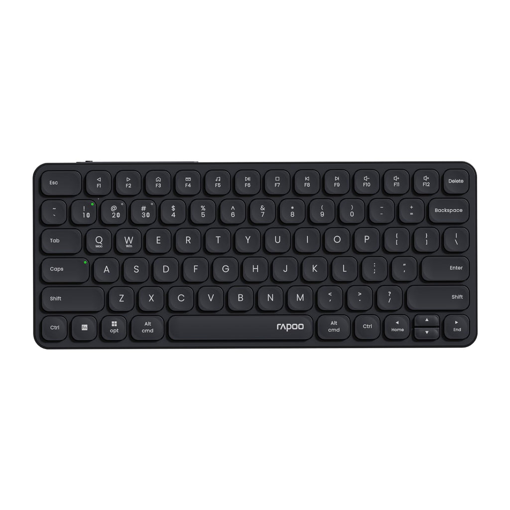 Teclado sem Fio Rapoo E9050L, Bluetooth, ABNT2, Multi-Dispositivos, Preto