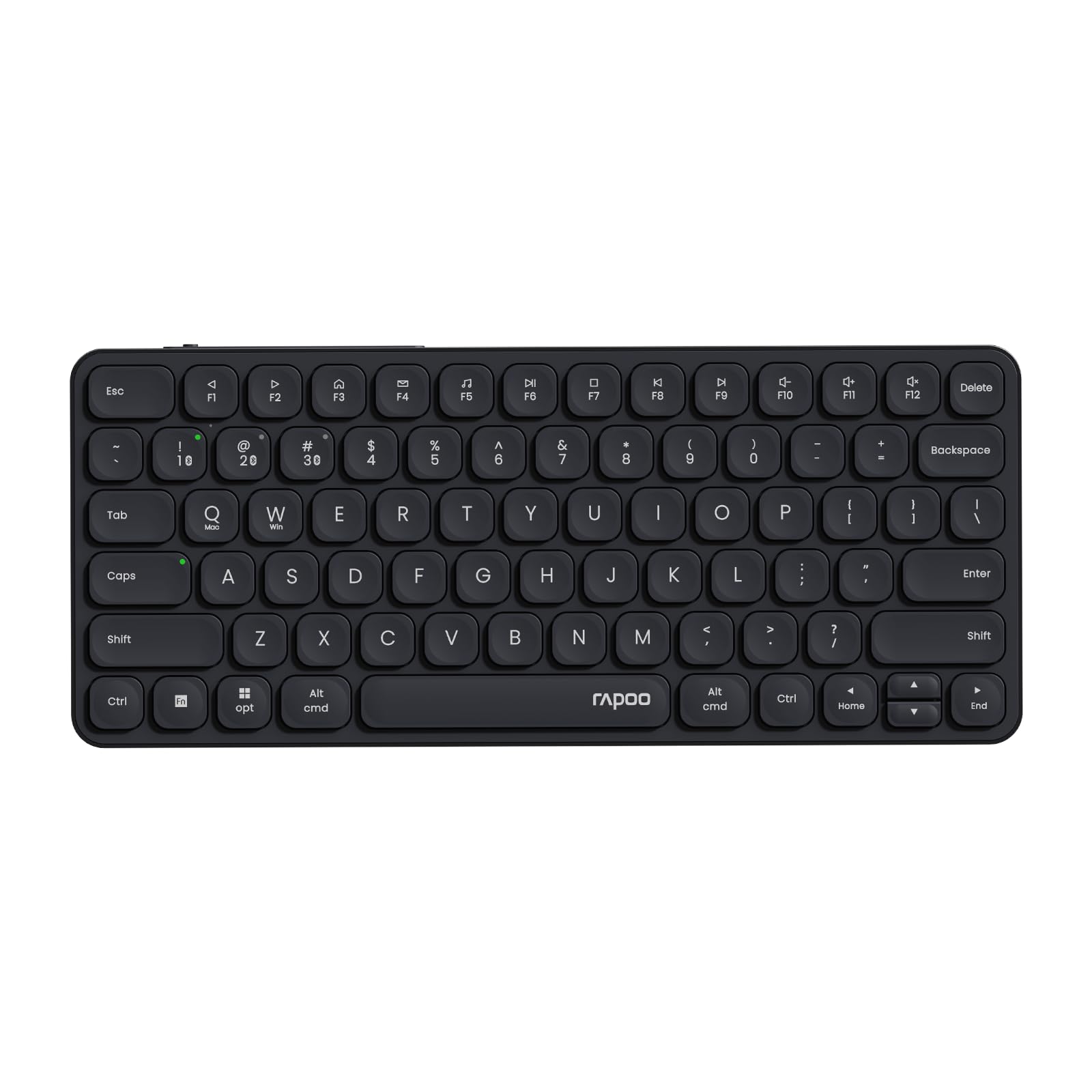 Teclado sem Fio Rapoo E9050L, Bluetooth, ABNT2, Multi-Dispositivos, Preto