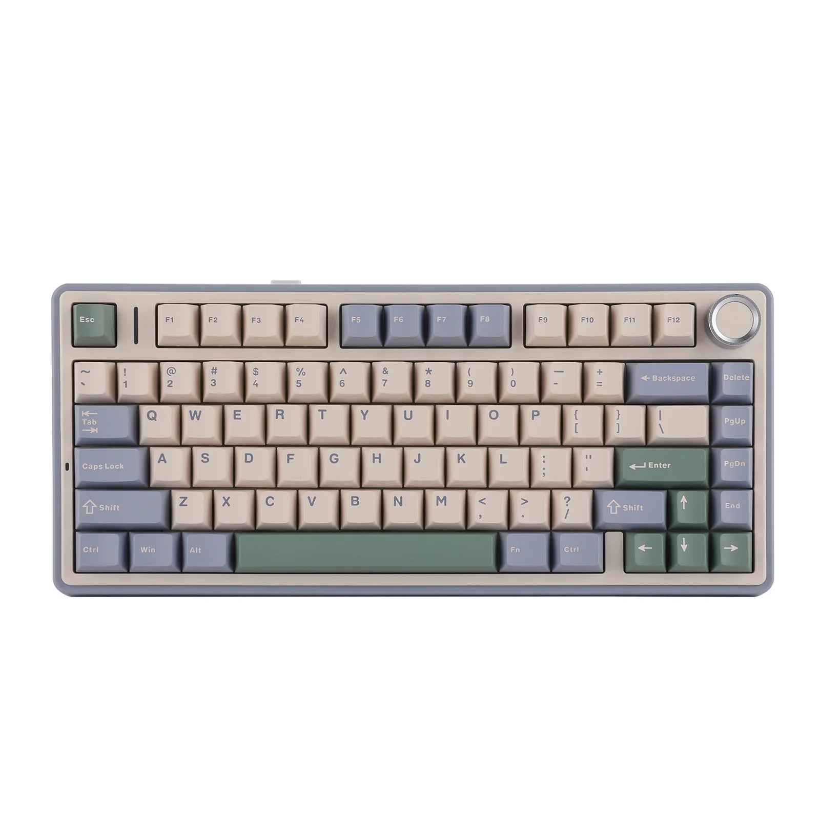 Teclado Mecânico sem Fio AULA F75, Layout 75%, Bluetooth, 2,4Ghz - Para PC e laptop