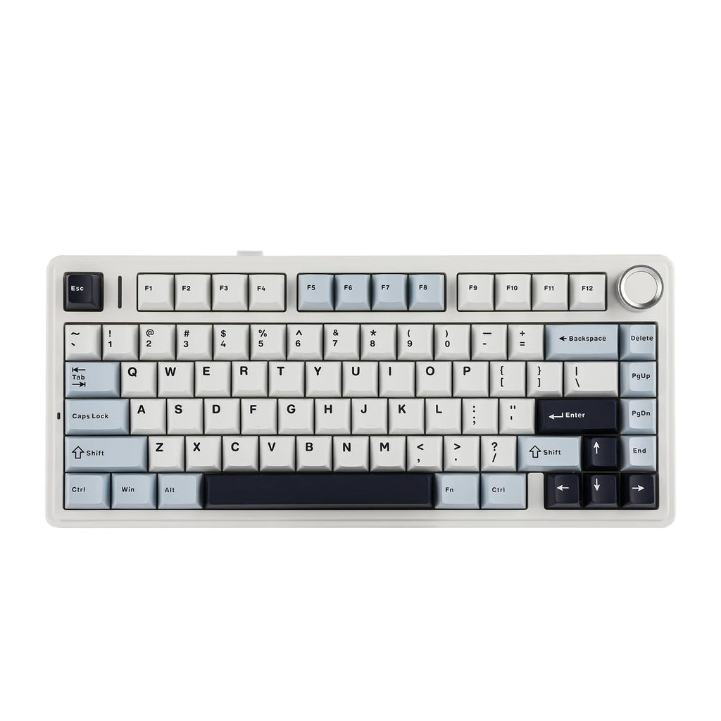 Teclado Mecânico sem Fio AULA F75, Layout 75%, Bluetooth, 2,4Ghz - Para PC e laptop