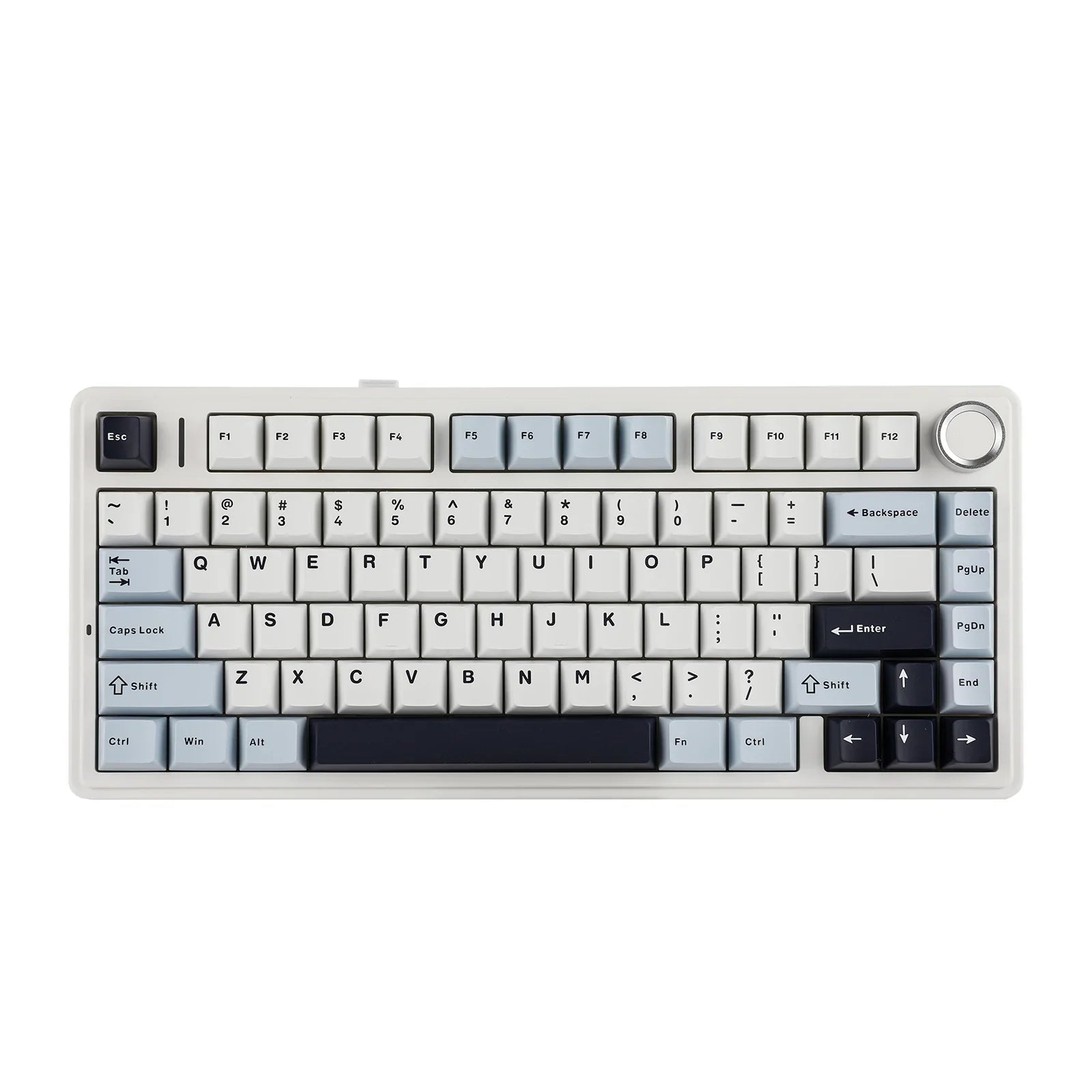 Teclado Mecânico sem Fio AULA F75, Layout 75%, Bluetooth, 2,4Ghz - Para PC e laptop